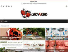 Tablet Screenshot of ladyverd.com